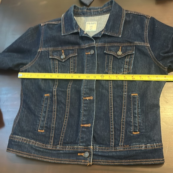 Old Navy Denim Jean Jacket Women Size L - Picture 12 of 13